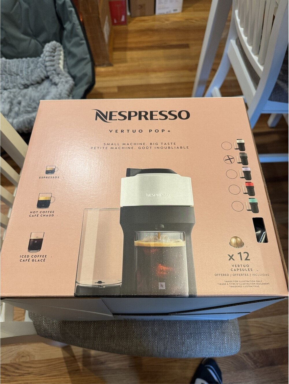 Nespresso Vertuo Pop+ Coffee and Espresso Machine